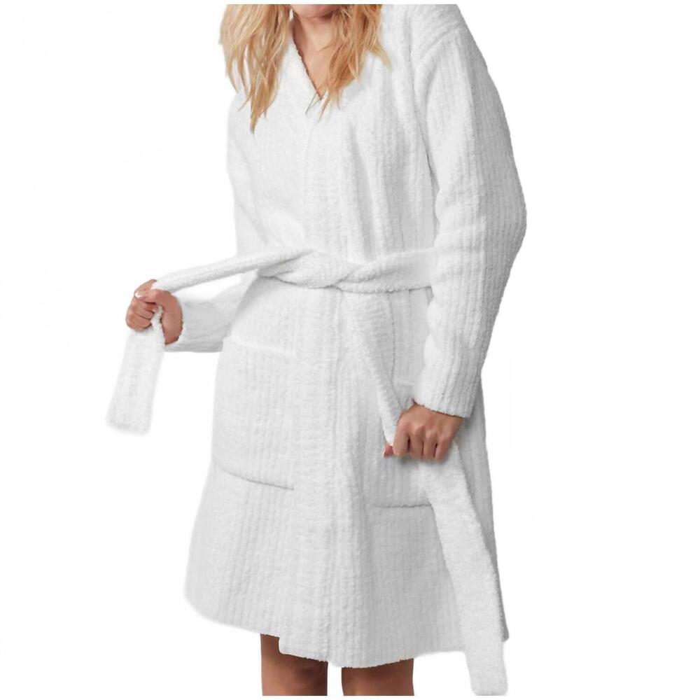 NEW SUNDAY CITIZEN snug ribbed cardigan in white